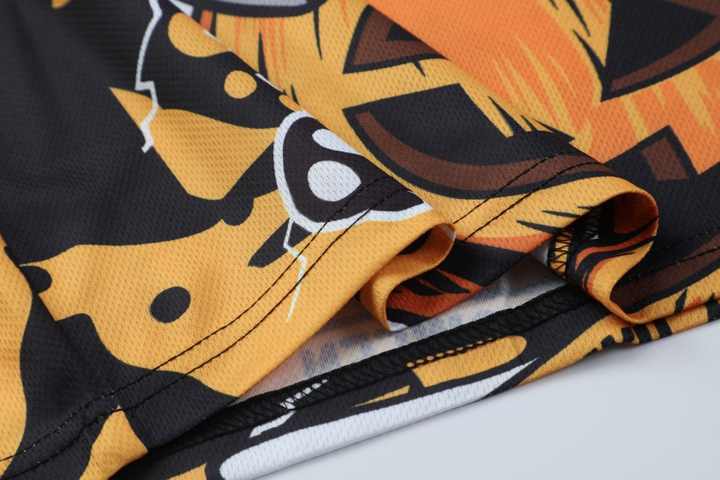 男士万圣节健身T恤定制 – 热升华运动服-04